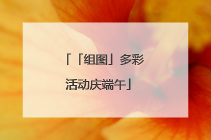 「组图」多彩活动庆端午