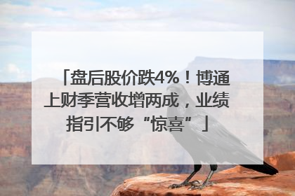 盘后股价跌4%！博通上财季营收增两成，业绩指引不够“惊喜”