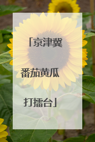 京津冀番茄黄瓜打擂台