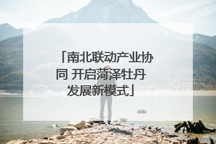 南北联动产业协同 开启菏泽牡丹发展新模式