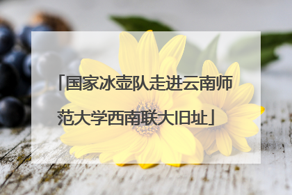 国家冰壶队走进云南师范大学西南联大旧址