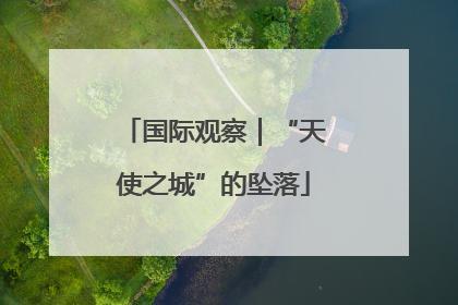国际观察｜“天使之城”的坠落