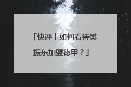 快评丨如何看待樊振东加盟德甲？