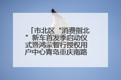 市北区“消费指北”新车首发季启动仪式暨鸿蒙智行授权用户中心青岛重庆南路开业盛典成功举办