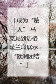 成为“第一人” 马克龙到访格陵兰岛展示“欧洲团结”