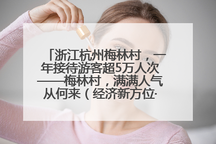 浙江杭州梅林村，一年接待游客超5万人次——梅林村，满满人气从何来（经济新方位·农村消费观察）