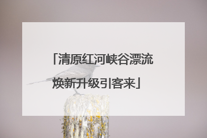 清原红河峡谷漂流焕新升级引客来