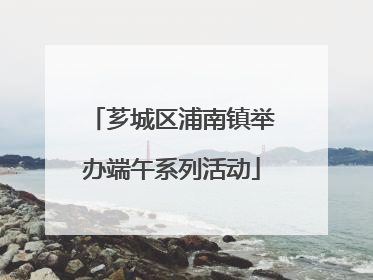 芗城区浦南镇举办端午系列活动