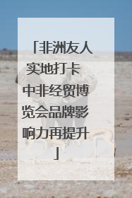 非洲友人实地打卡 中非经贸博览会品牌影响力再提升