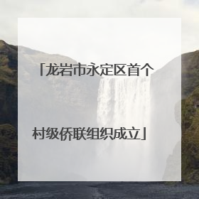 龙岩市永定区首个村级侨联组织成立