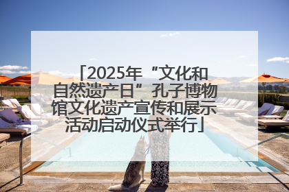2025年“文化和自然遗产日”孔子博物馆文化遗产宣传和展示活动启动仪式举行